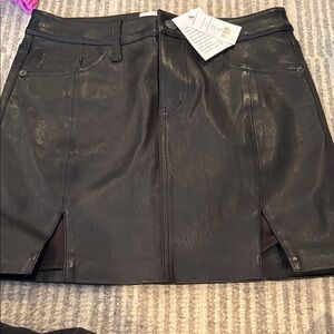 Current Elliott leather skirt size 26